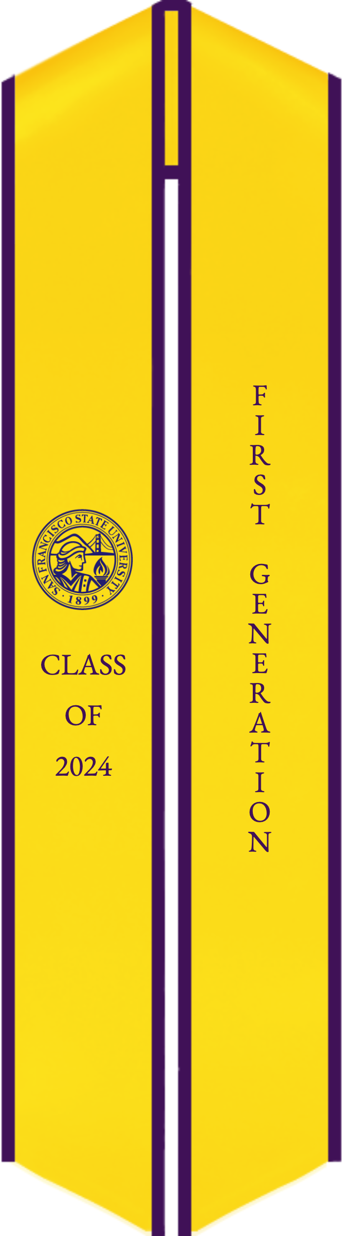 SFSU Graduation Stole Design Your Own Free Shipping