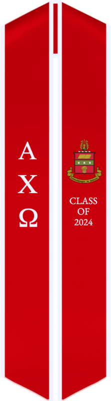 Sorority Graduation Stole | Design Your Own | Free Shipping