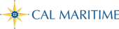 logo-cal-maritime-compass-blue-gold-horizontal